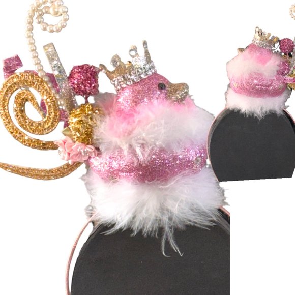 Pink Christmas Headband, Ugly Sweater Contest, University of Oregon Ducks - Picture 12 of 15